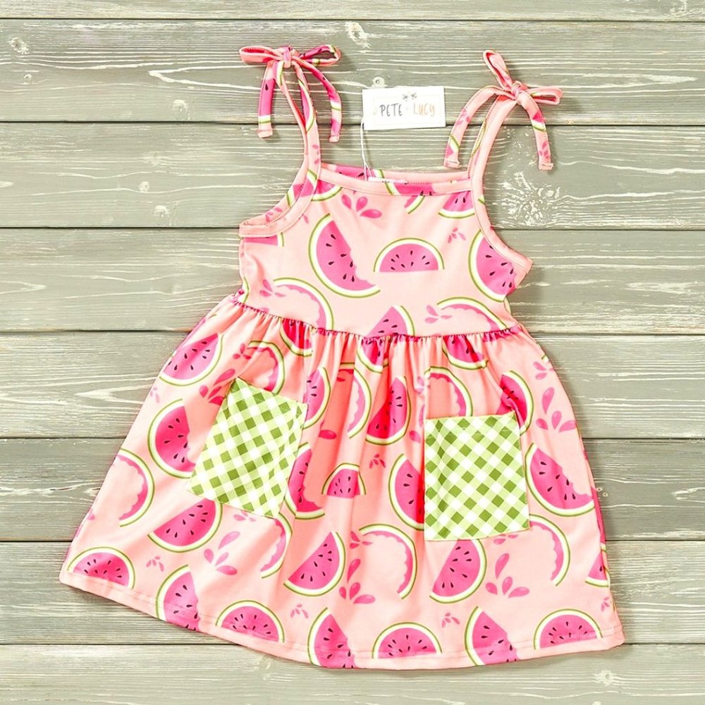 Watermelon Picnic Dress by Pete + Lucy